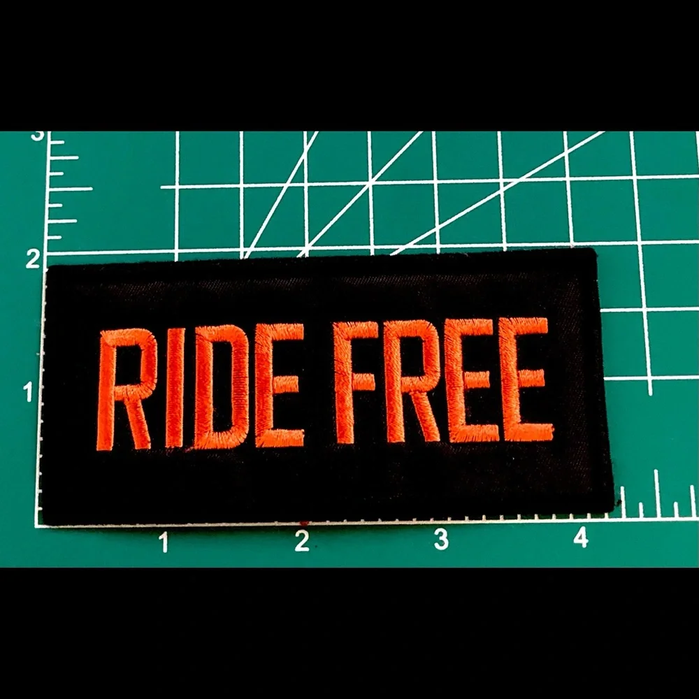 Vintage 1980’s Harley Davidson Patch - Ride Free